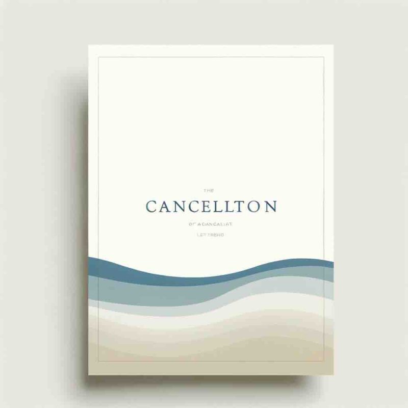 Cancellation letter. Samples That Get Immediate Results - Eduyush