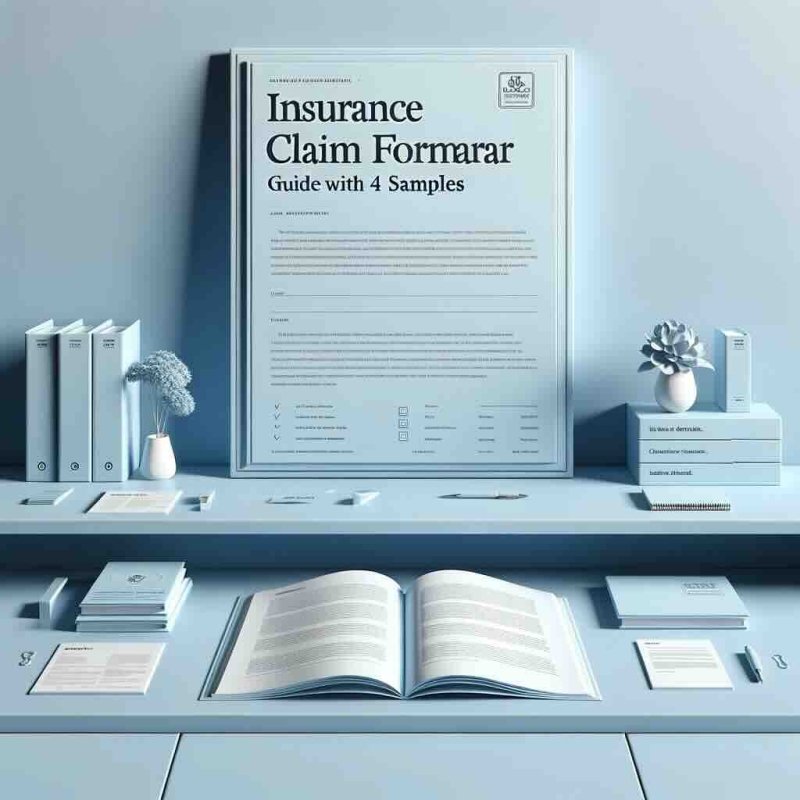 Master Insurance Claim Letter Format: Guide with 4 samples - Eduyush