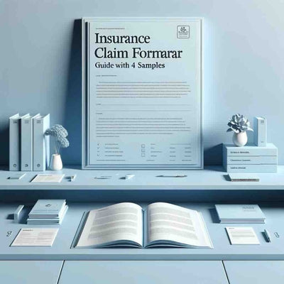 Master Insurance Claim Letter Format: Guide with 4 samples