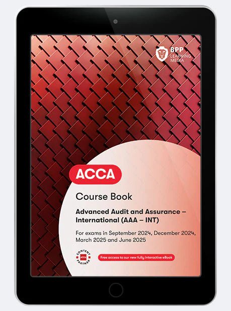 ACCA AAA INT  course book BPP