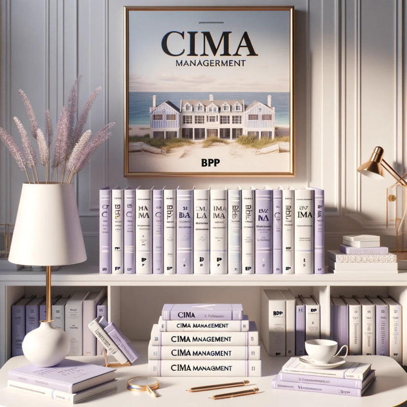 CIMA BPP books bundle Management level 2024 . Combo of Course & Exam Kit - Eduyush