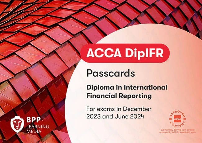 ACCA BPP Diploma in IFRS Passcards for Dec 23 & Jun 24 exams - Eduyush