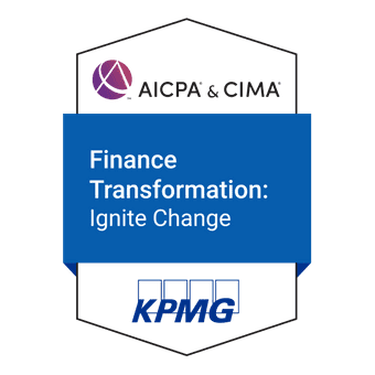 AICPA & KPMG Certification : Finance Transformation: Ignite Change - Eduyush