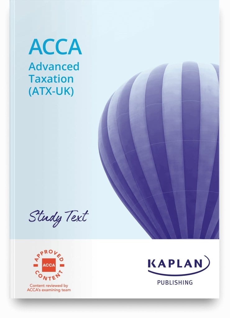 Buy ACCA KAPLAN ATX Study Text book