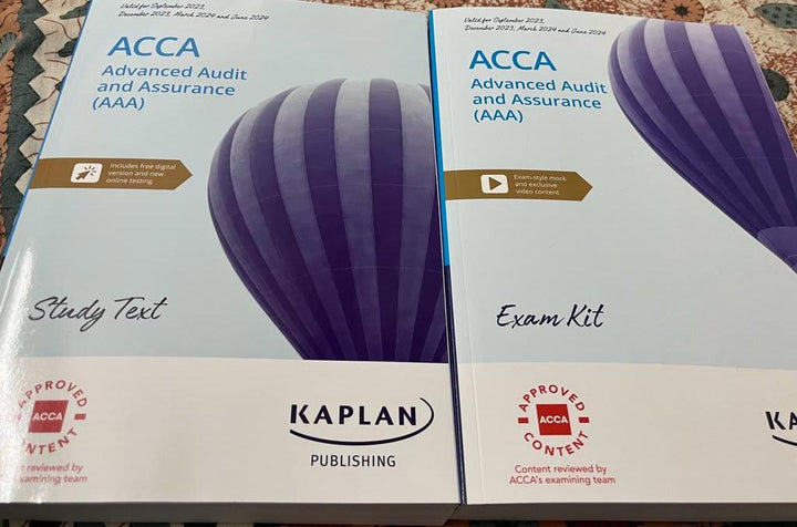 KAPLAN ACCA Books for Strategic Professional (Sep 23-June 24). Combo of Study text & Exam kit - Eduyush