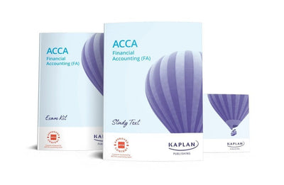 KAPLAN ebooks - ACCA Applied Knowledge papers (Sep 21 - Aug 22). combo of study text and revision kit - Eduyush